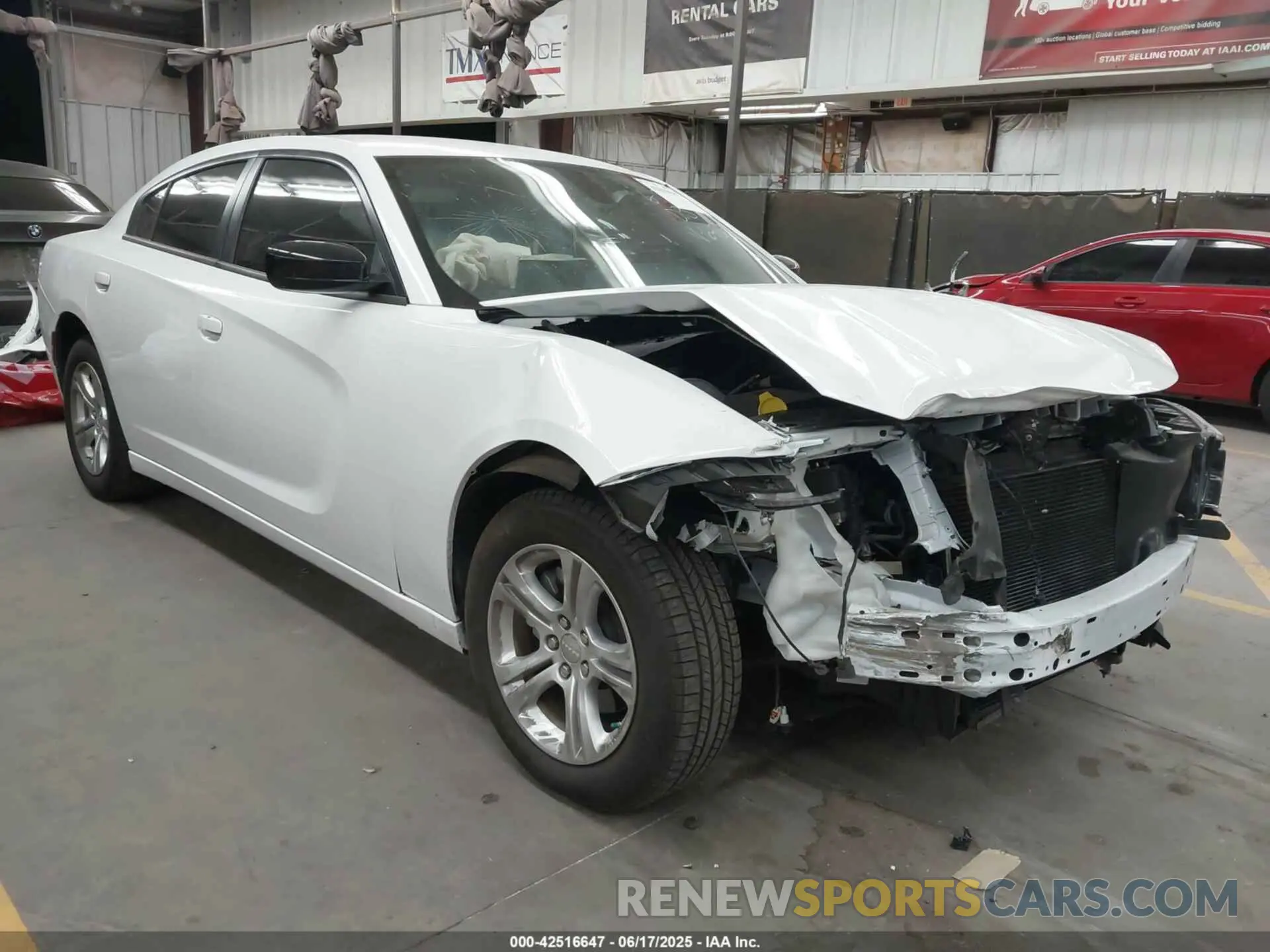 1 Photograph of a damaged car 2C3CDXBG8PH656431 DODGE CHARGER 2023