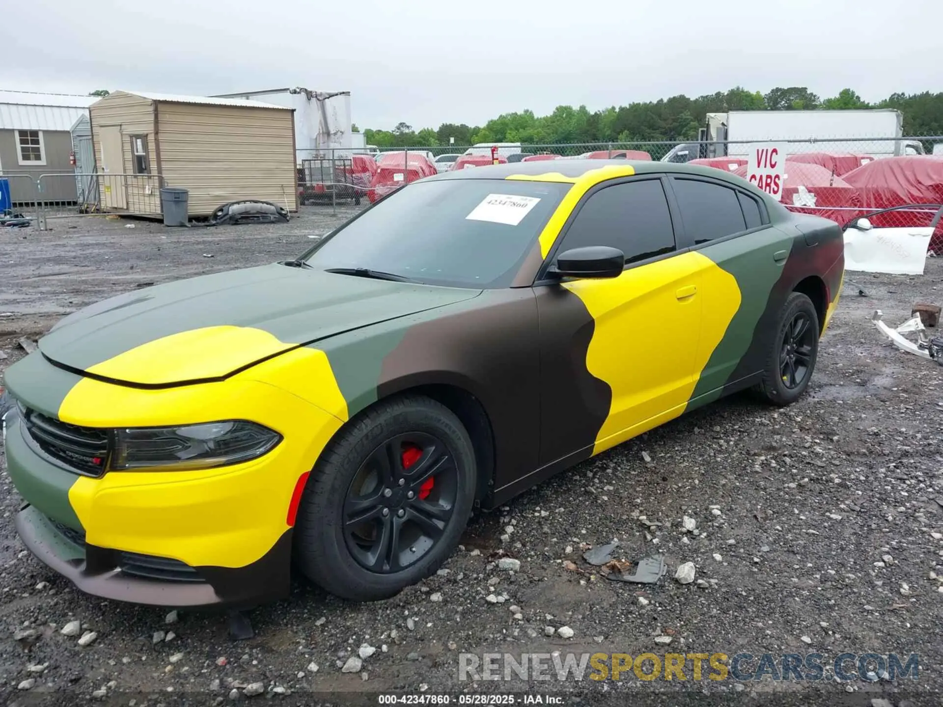 2 Photograph of a damaged car 2C3CDXBG8PH656767 DODGE CHARGER 2023