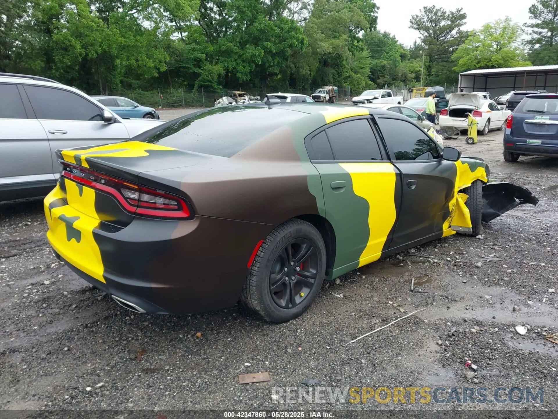 4 Photograph of a damaged car 2C3CDXBG8PH656767 DODGE CHARGER 2023