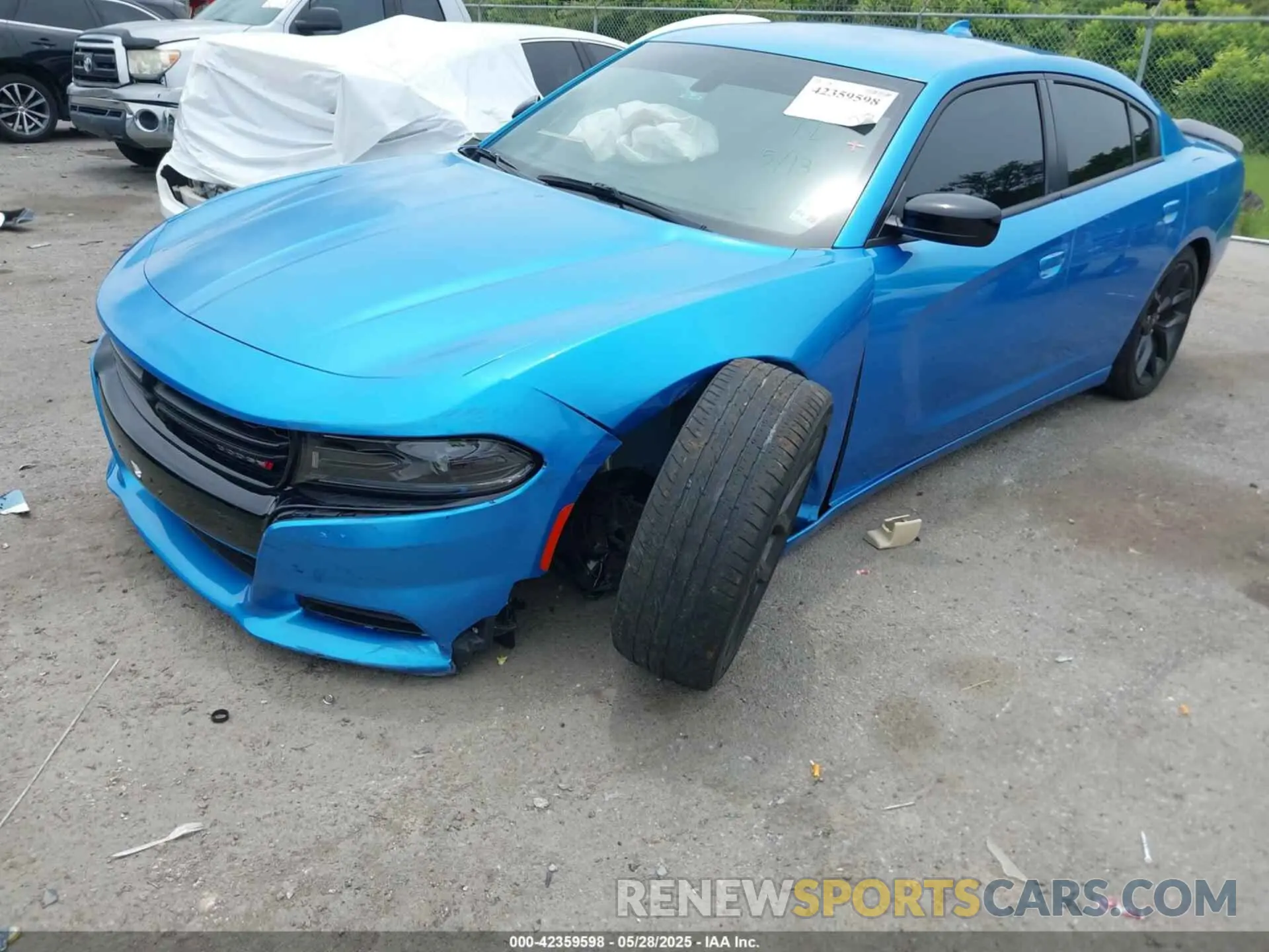 6 Photograph of a damaged car 2C3CDXBG9PH561800 DODGE CHARGER 2023