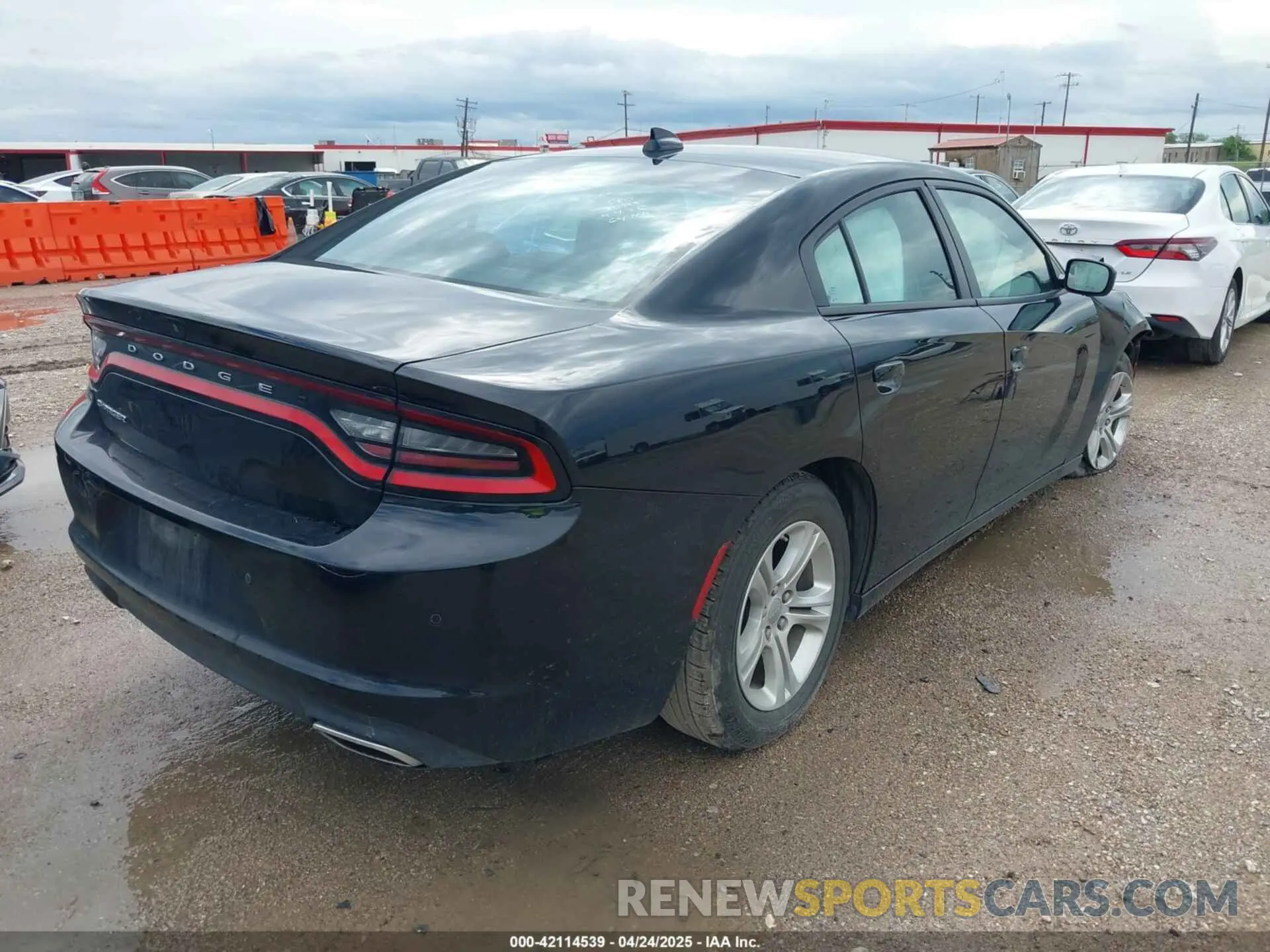 4 Photograph of a damaged car 2C3CDXBG9PH563787 DODGE CHARGER 2023