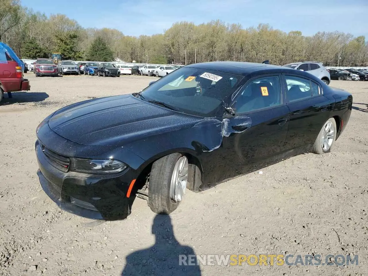 1 Photograph of a damaged car 2C3CDXBG9PH646443 DODGE CHARGER 2023