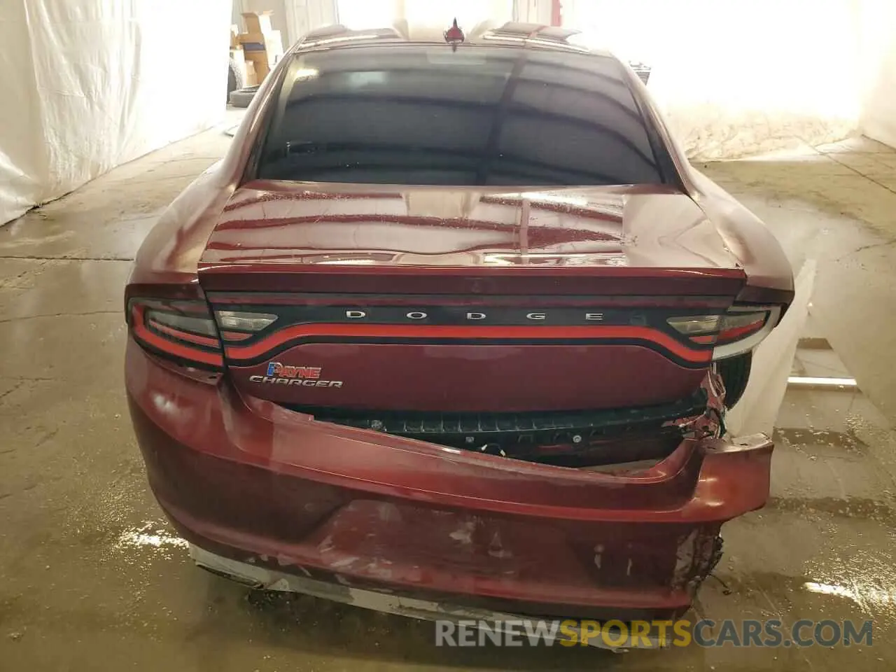 6 Photograph of a damaged car 2C3CDXBG9PH666367 DODGE CHARGER 2023