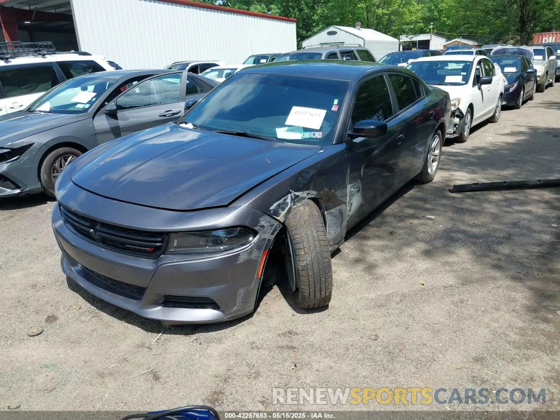 2 Photograph of a damaged car 2C3CDXBGXPH530183 DODGE CHARGER 2023