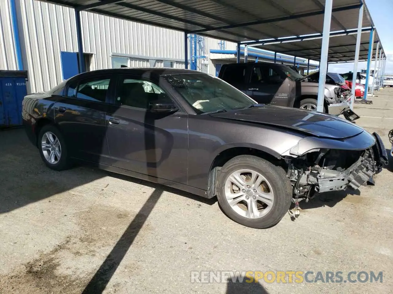 4 Photograph of a damaged car 2C3CDXBGXPH563992 DODGE CHARGER 2023