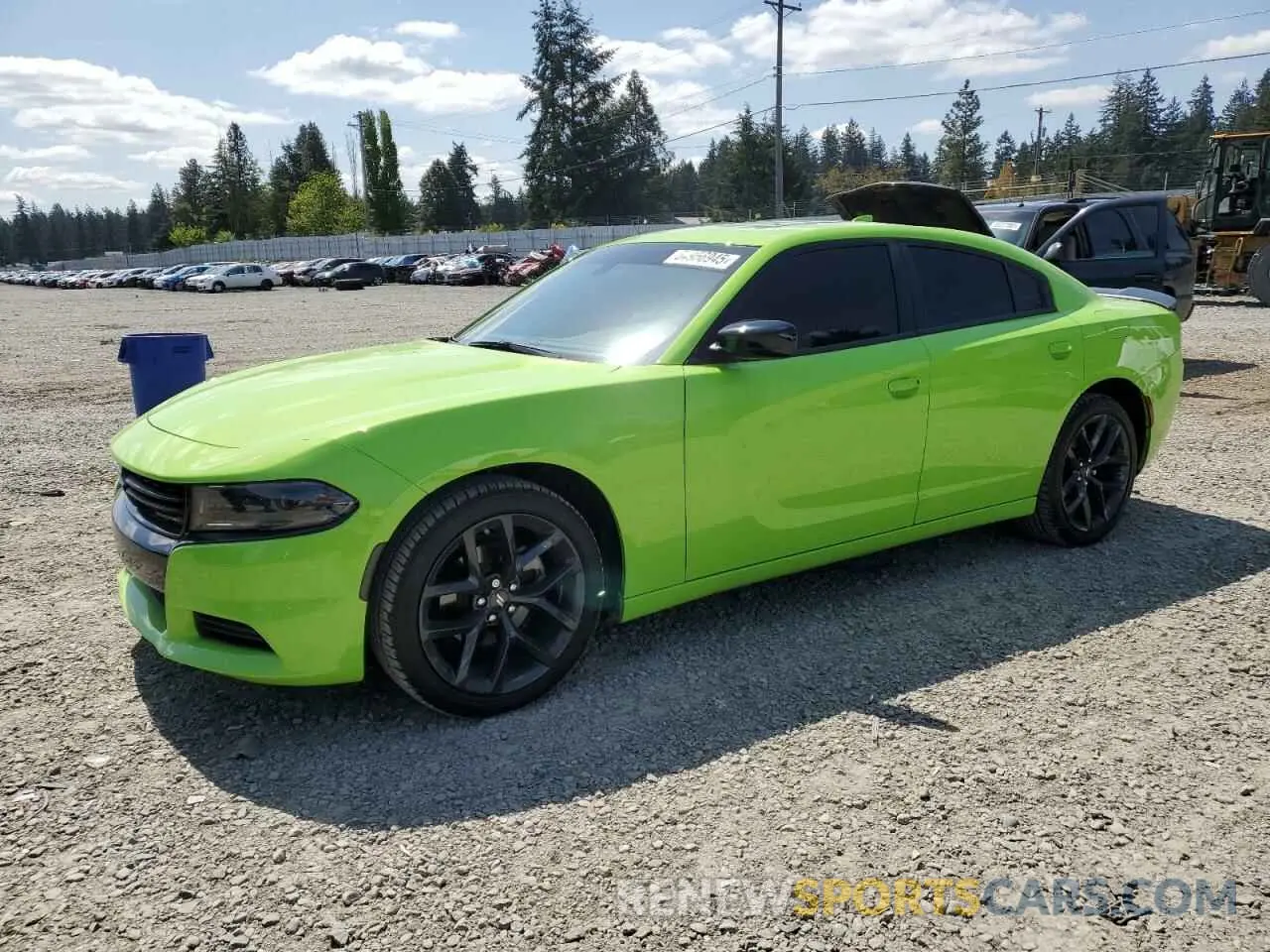 1 Photograph of a damaged car 2C3CDXBGXPH592389 DODGE CHARGER 2023