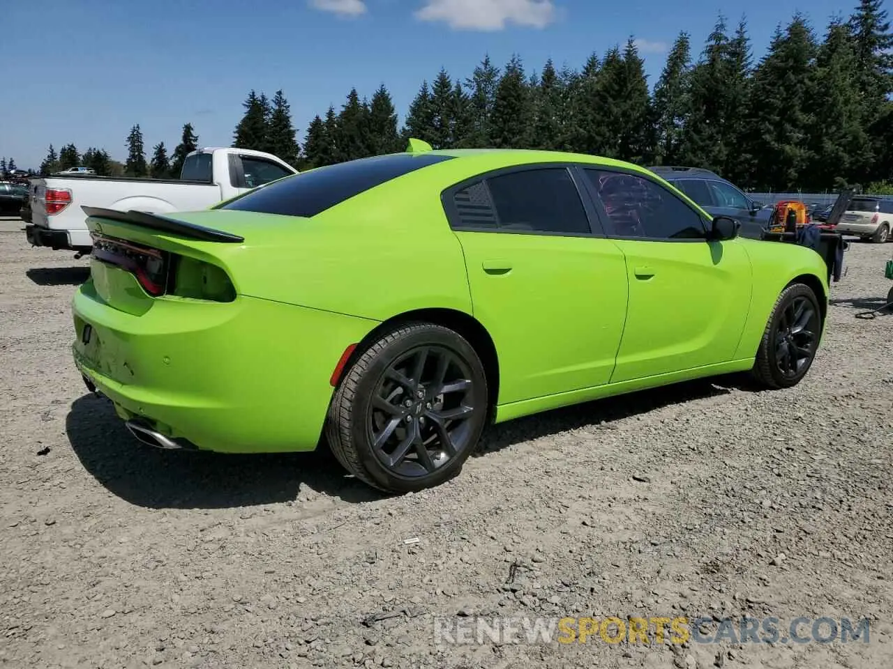 3 Photograph of a damaged car 2C3CDXBGXPH592389 DODGE CHARGER 2023