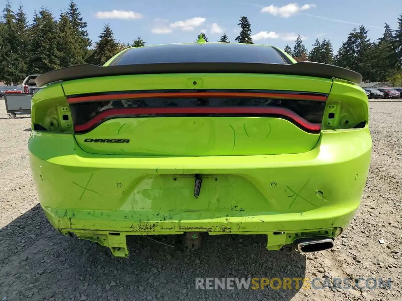 6 Photograph of a damaged car 2C3CDXBGXPH592389 DODGE CHARGER 2023