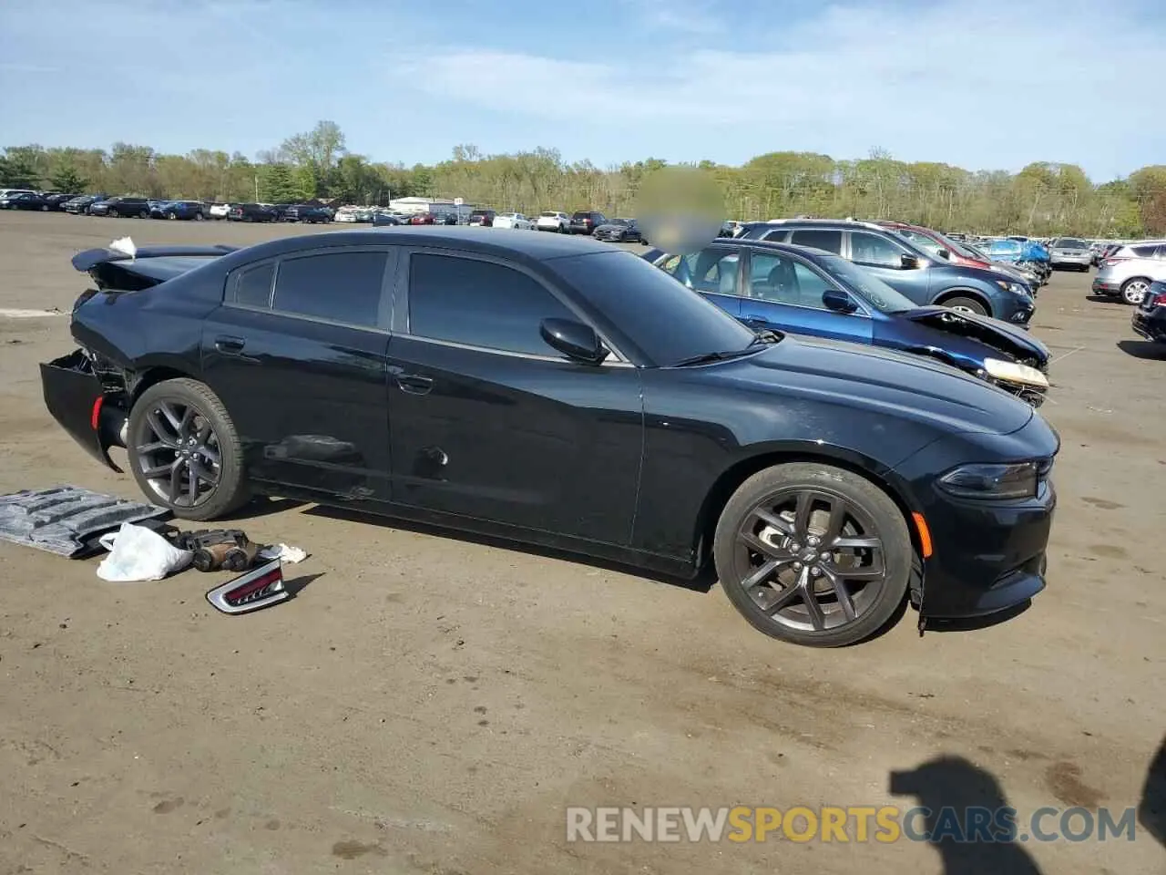 4 Photograph of a damaged car 2C3CDXBGXPH607862 DODGE CHARGER 2023