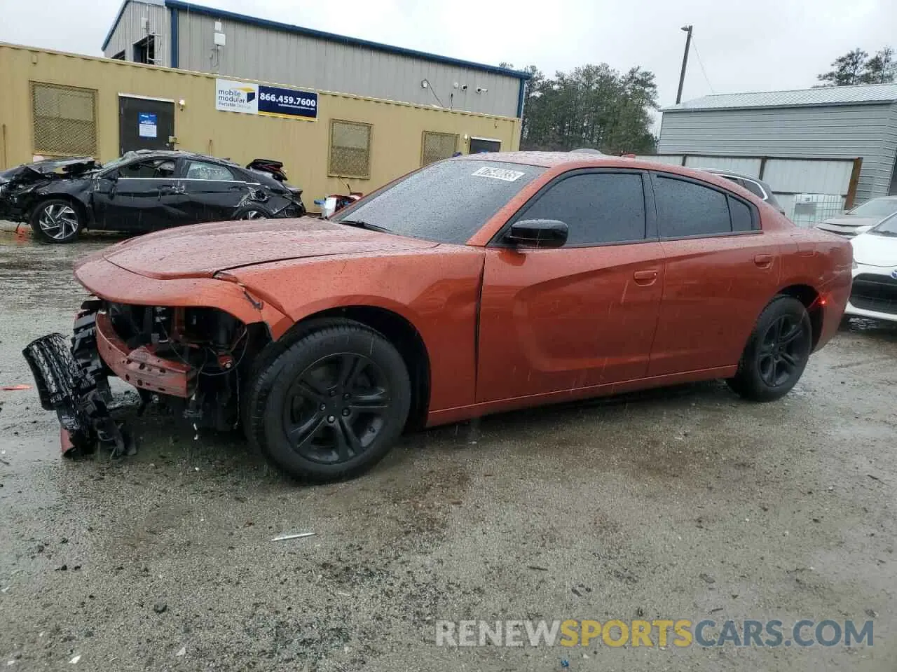 1 Photograph of a damaged car 2C3CDXBGXPH647522 DODGE CHARGER 2023