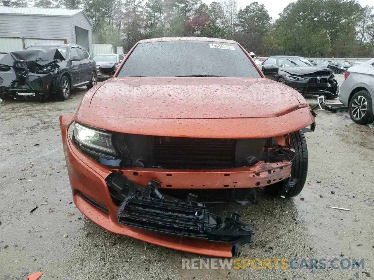 5 Photograph of a damaged car 2C3CDXBGXPH647522 DODGE CHARGER 2023