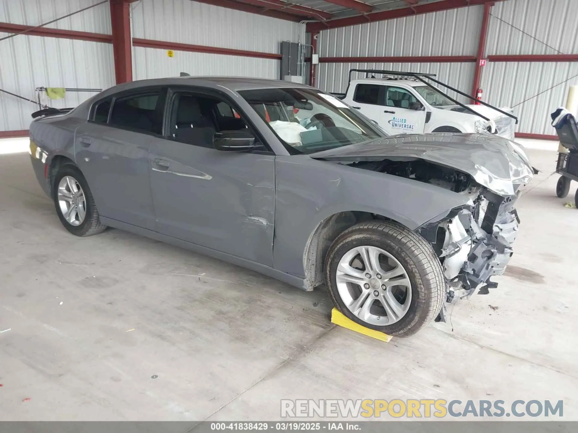 1 Photograph of a damaged car 2C3CDXBGXPH672842 DODGE CHARGER 2023