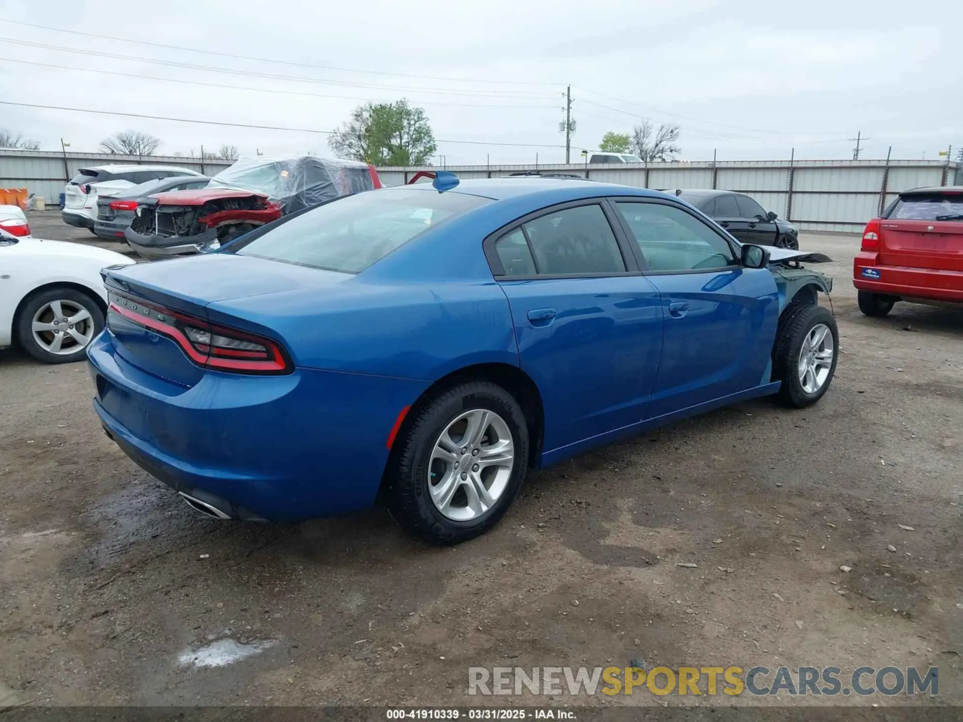 4 Photograph of a damaged car 2C3CDXBGXPH674476 DODGE CHARGER 2023