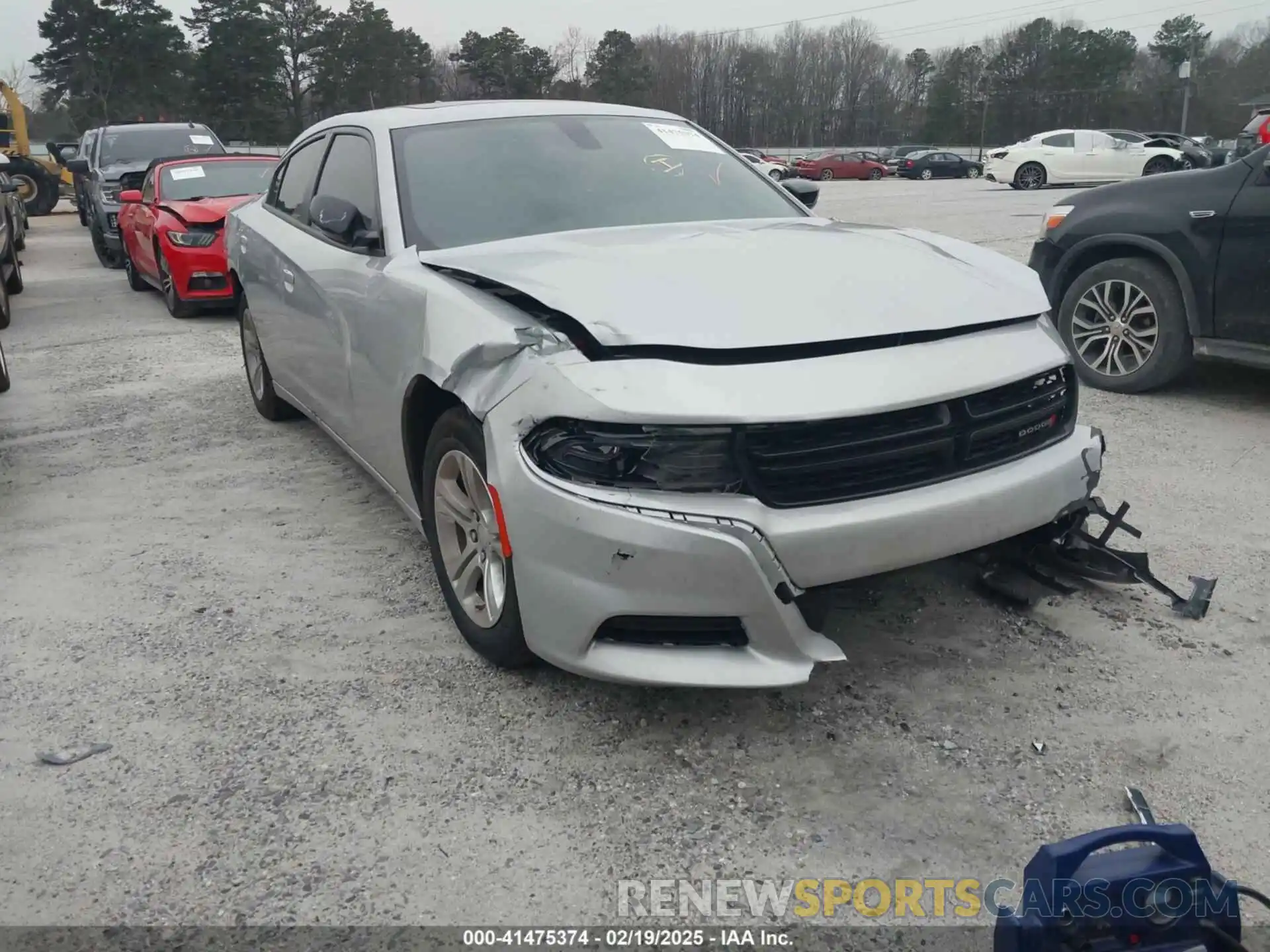 1 Photograph of a damaged car 2C3CDXBGXPH697563 DODGE CHARGER 2023