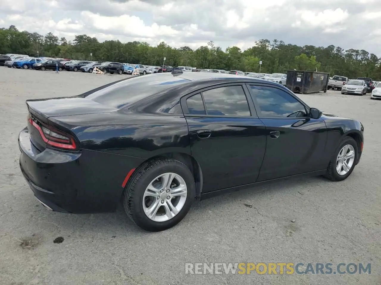 3 Photograph of a damaged car 2C3CDXBGXPH700185 DODGE CHARGER 2023