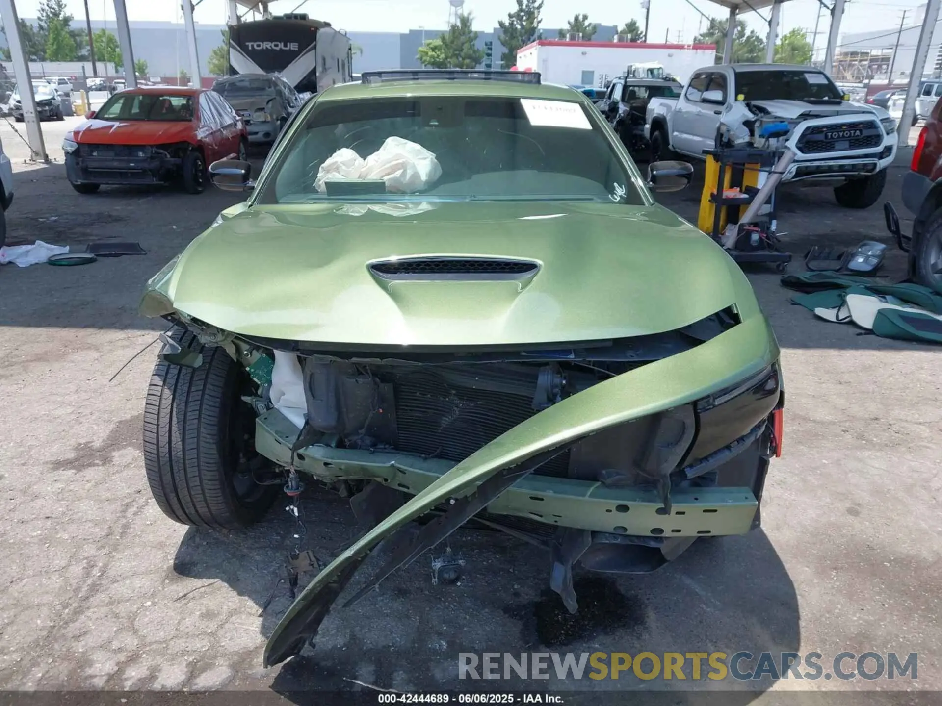 11 Photograph of a damaged car 2C3CDXCT0PH505160 DODGE CHARGER 2023
