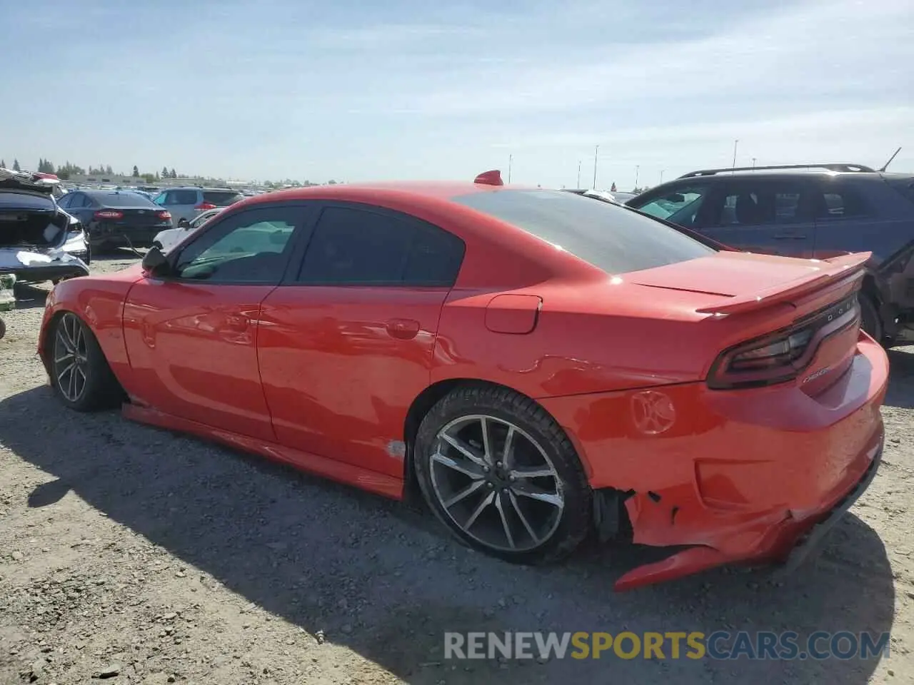 2 Photograph of a damaged car 2C3CDXCT0PH523125 DODGE CHARGER 2023