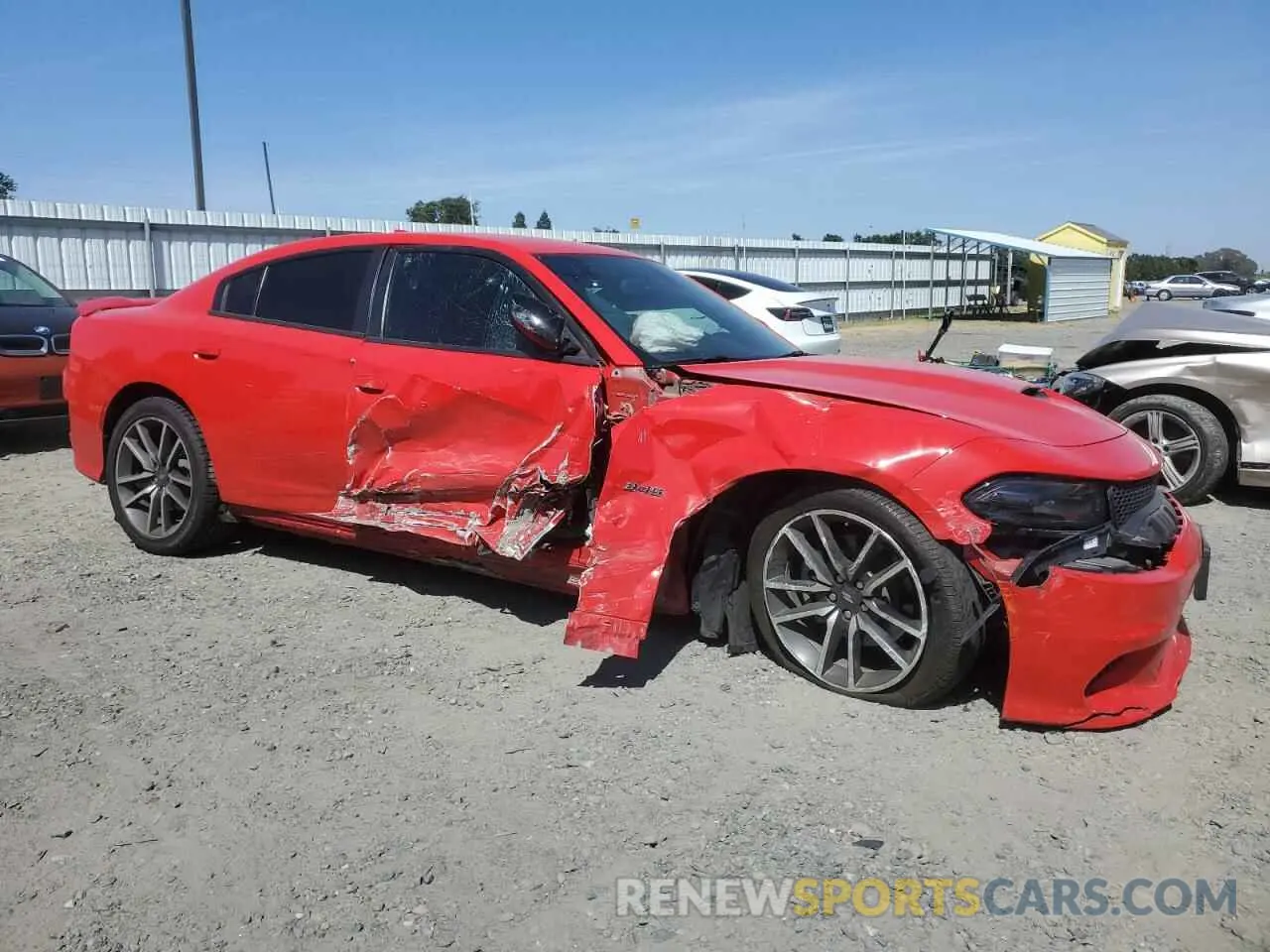 4 Photograph of a damaged car 2C3CDXCT0PH523125 DODGE CHARGER 2023