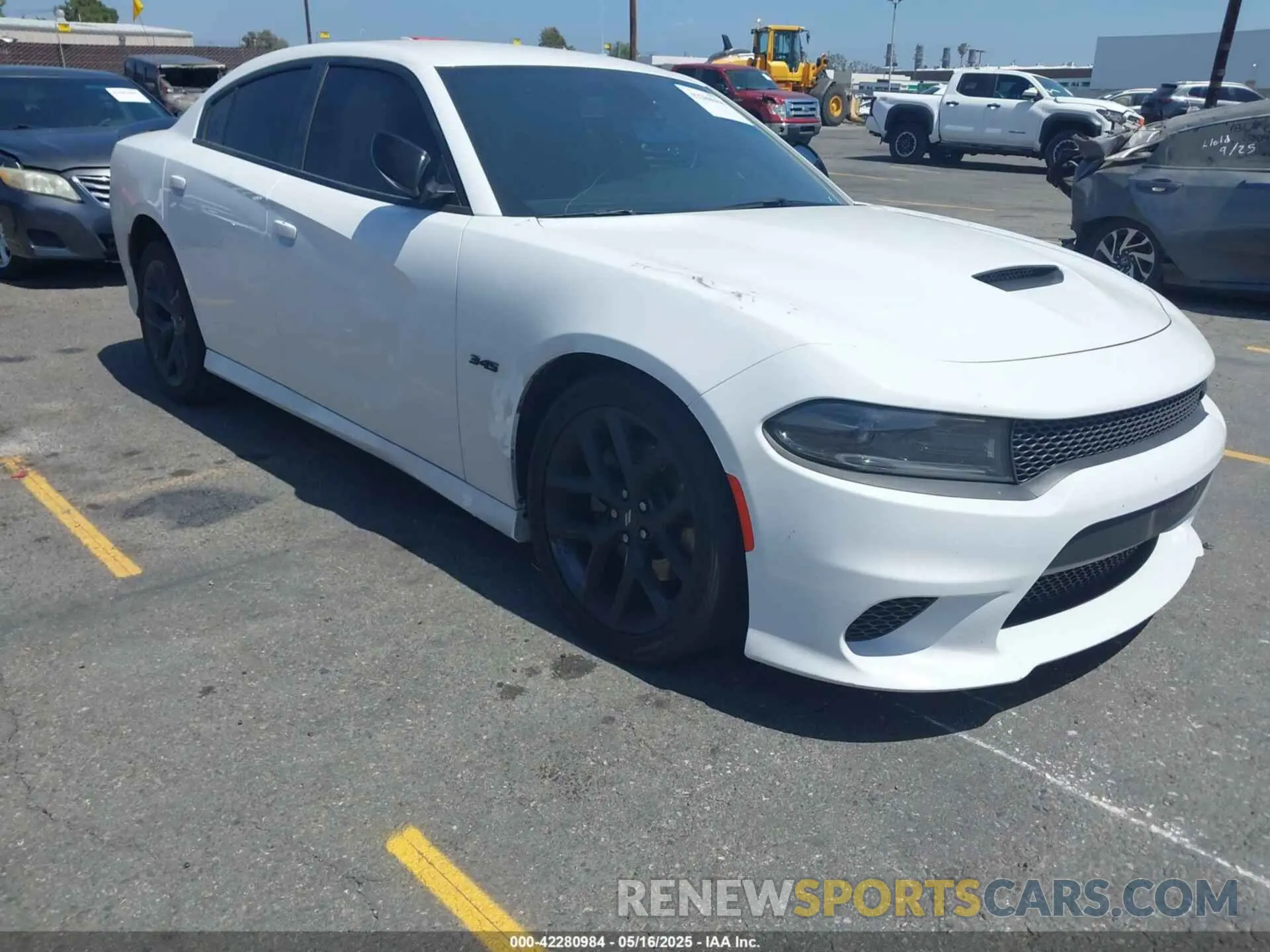 1 Photograph of a damaged car 2C3CDXCT0PH535825 DODGE CHARGER 2023