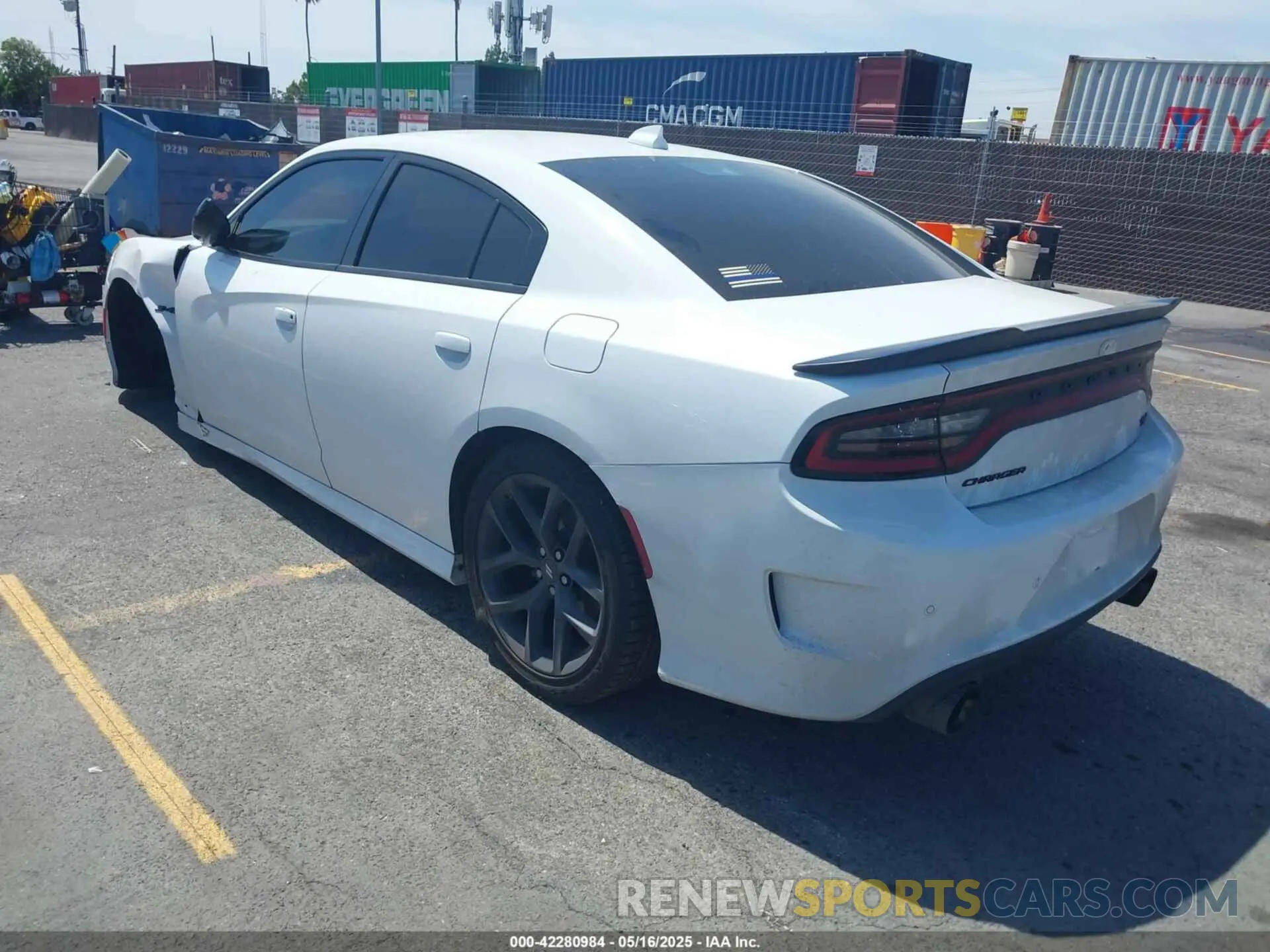3 Photograph of a damaged car 2C3CDXCT0PH535825 DODGE CHARGER 2023