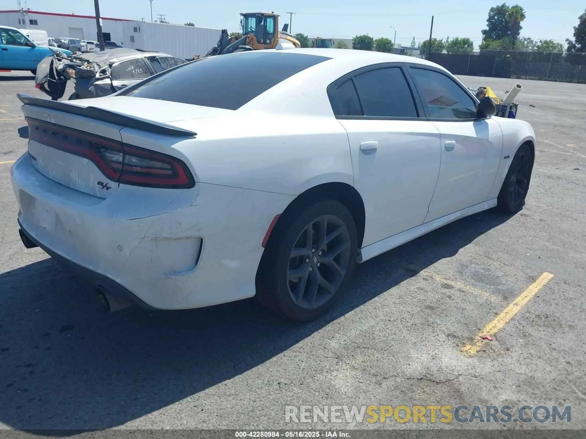 4 Photograph of a damaged car 2C3CDXCT0PH535825 DODGE CHARGER 2023