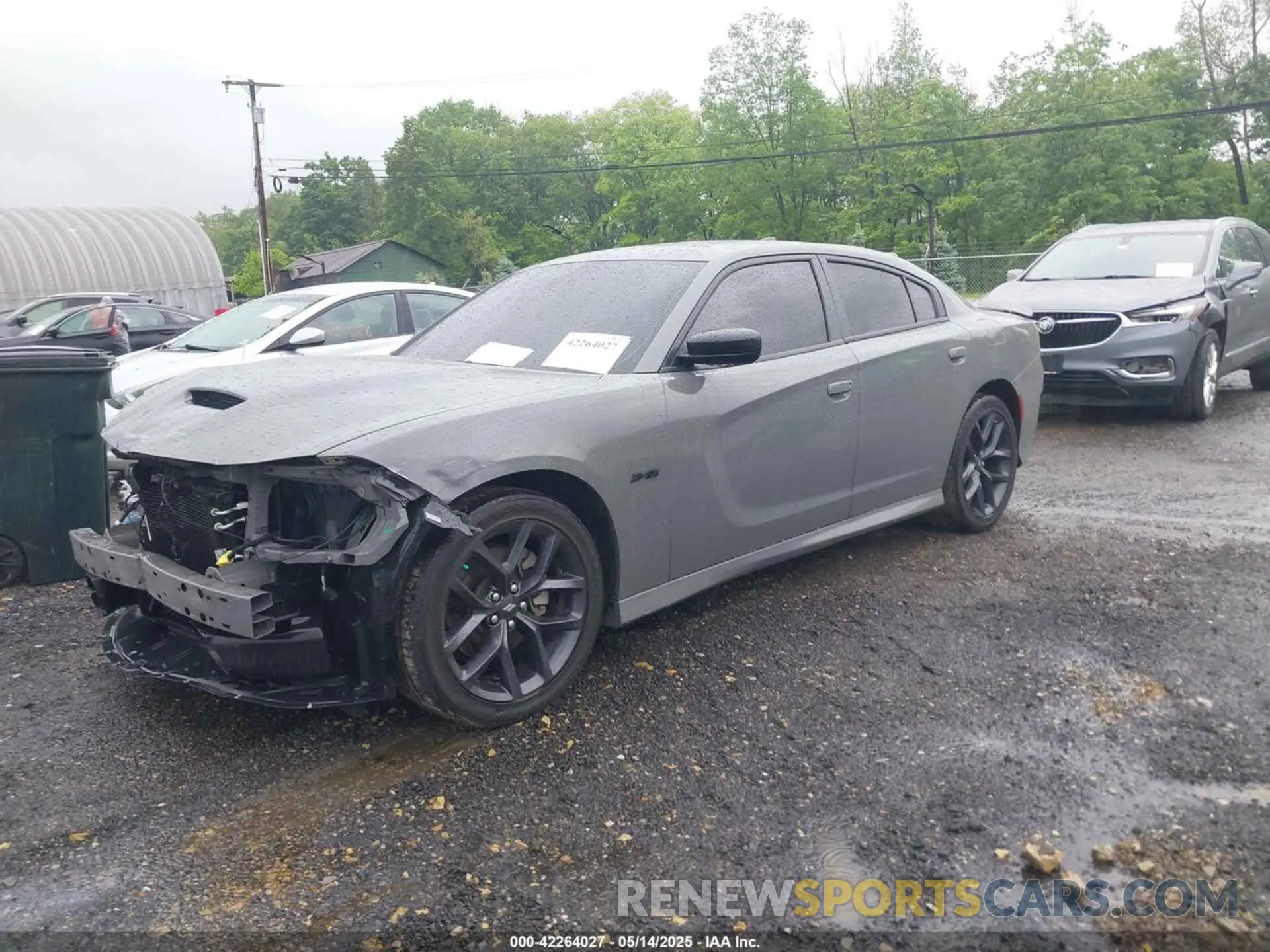 2 Photograph of a damaged car 2C3CDXCT0PH599430 DODGE CHARGER 2023