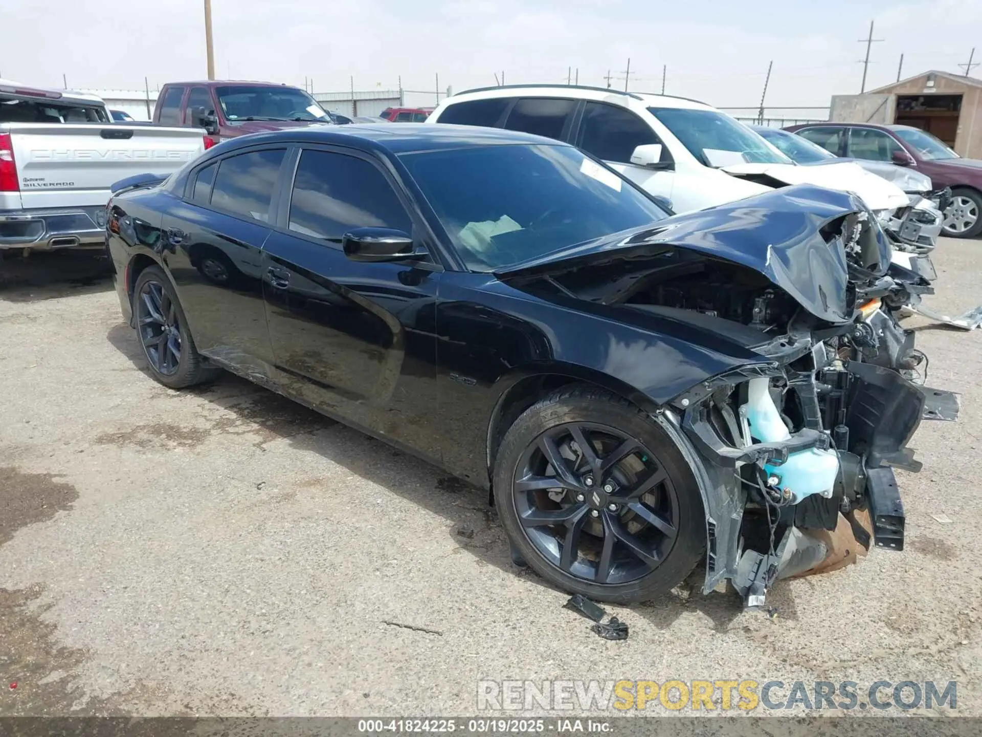 1 Photograph of a damaged car 2C3CDXCT0PH698376 DODGE CHARGER 2023