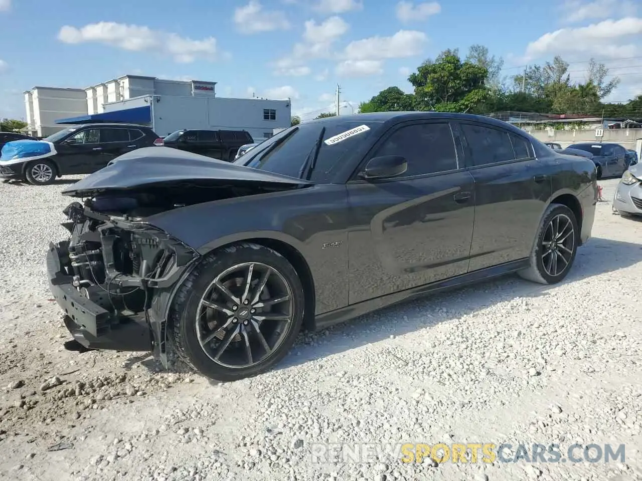 1 Photograph of a damaged car 2C3CDXCT0PH708520 DODGE CHARGER 2023