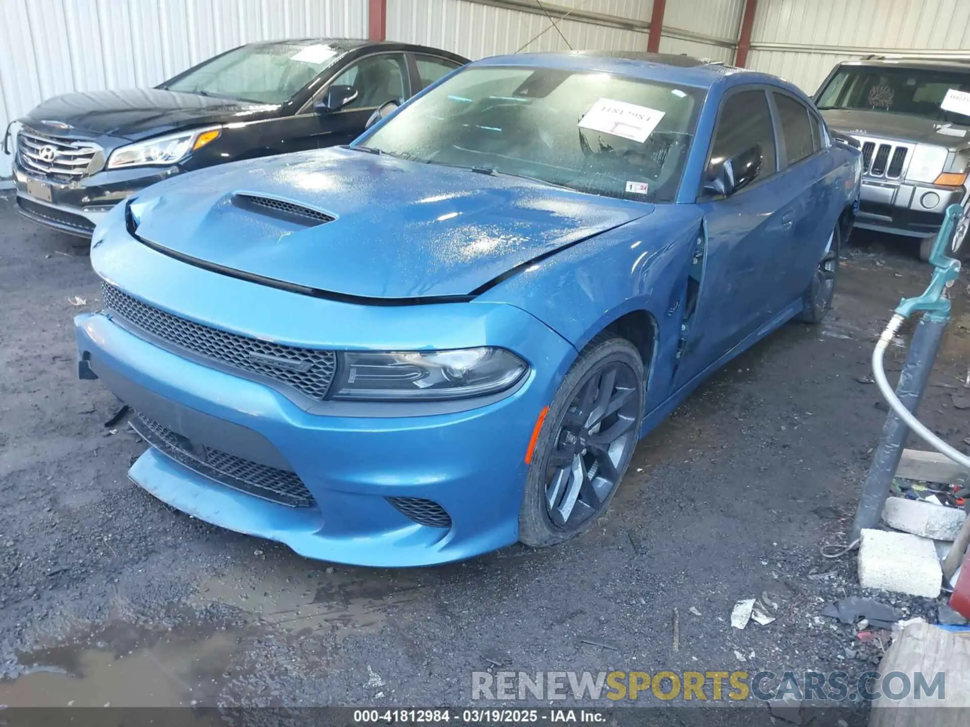 2 Photograph of a damaged car 2C3CDXCT1PH519049 DODGE CHARGER 2023