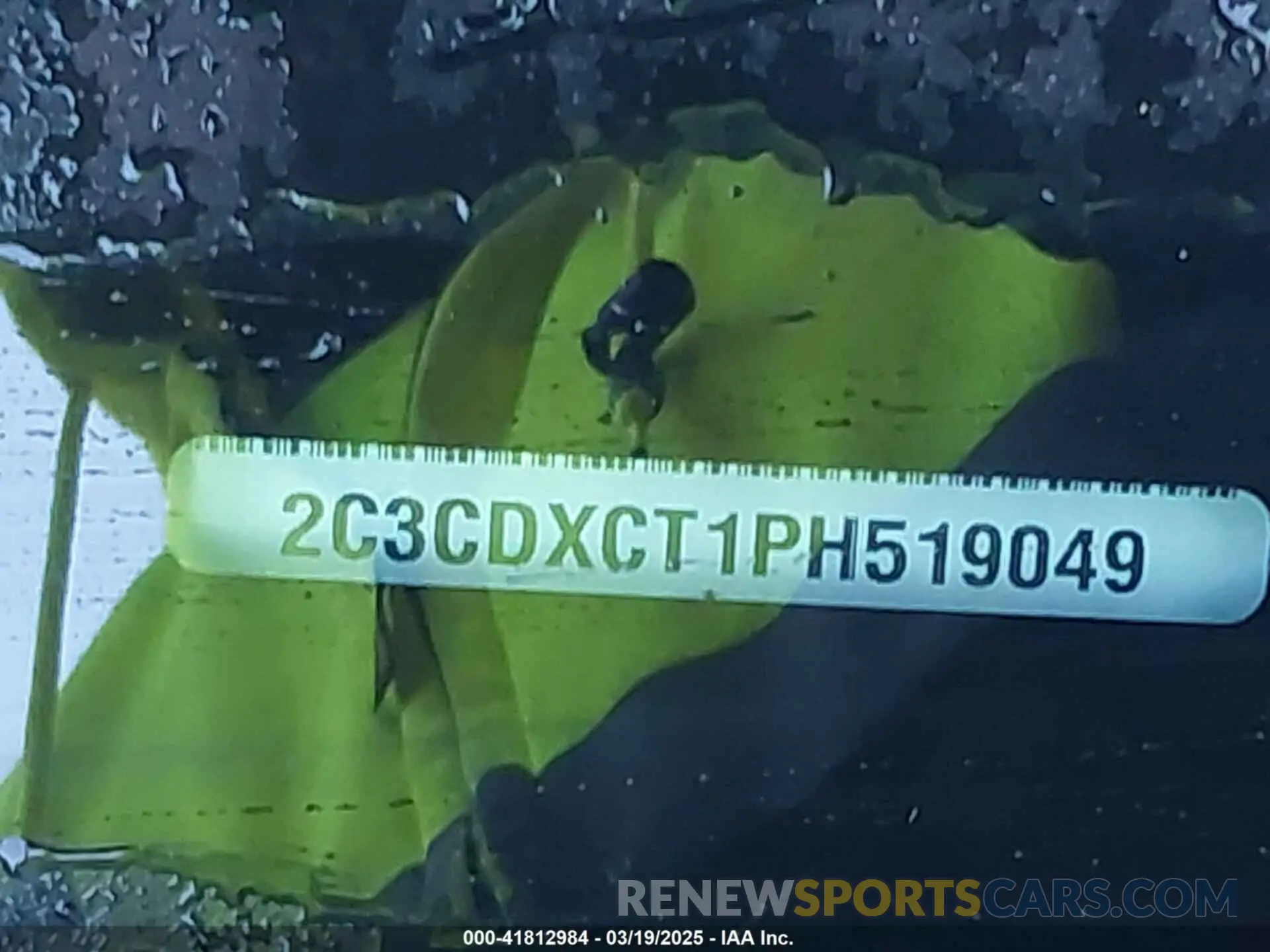 9 Photograph of a damaged car 2C3CDXCT1PH519049 DODGE CHARGER 2023