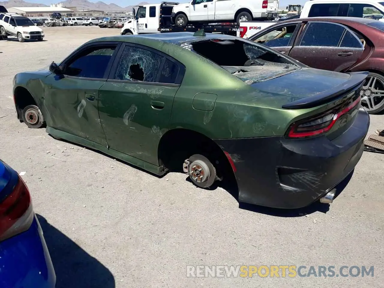 2 Photograph of a damaged car 2C3CDXCT1PH545117 DODGE CHARGER 2023