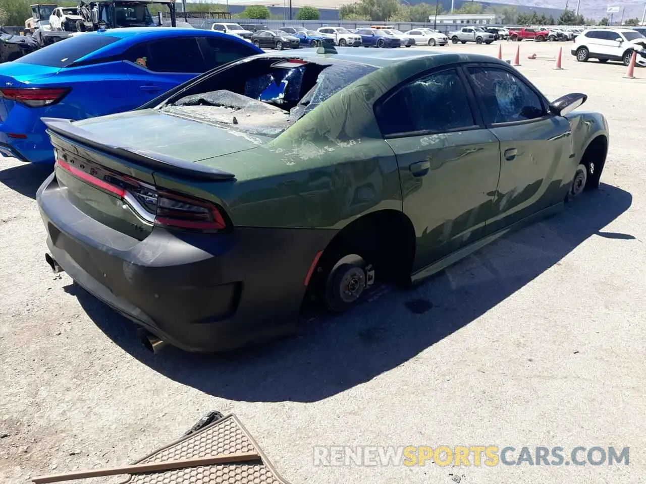 3 Photograph of a damaged car 2C3CDXCT1PH545117 DODGE CHARGER 2023