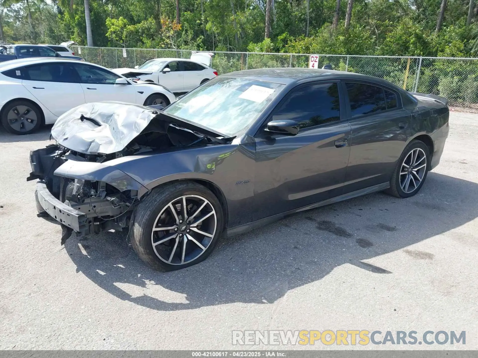 2 Photograph of a damaged car 2C3CDXCT1PH555663 DODGE CHARGER 2023