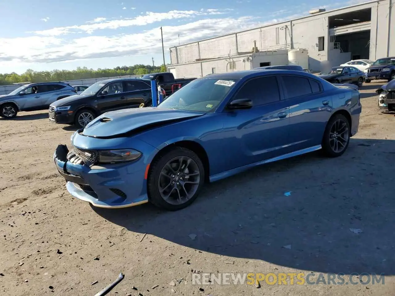 1 Photograph of a damaged car 2C3CDXCT1PH569157 DODGE CHARGER 2023