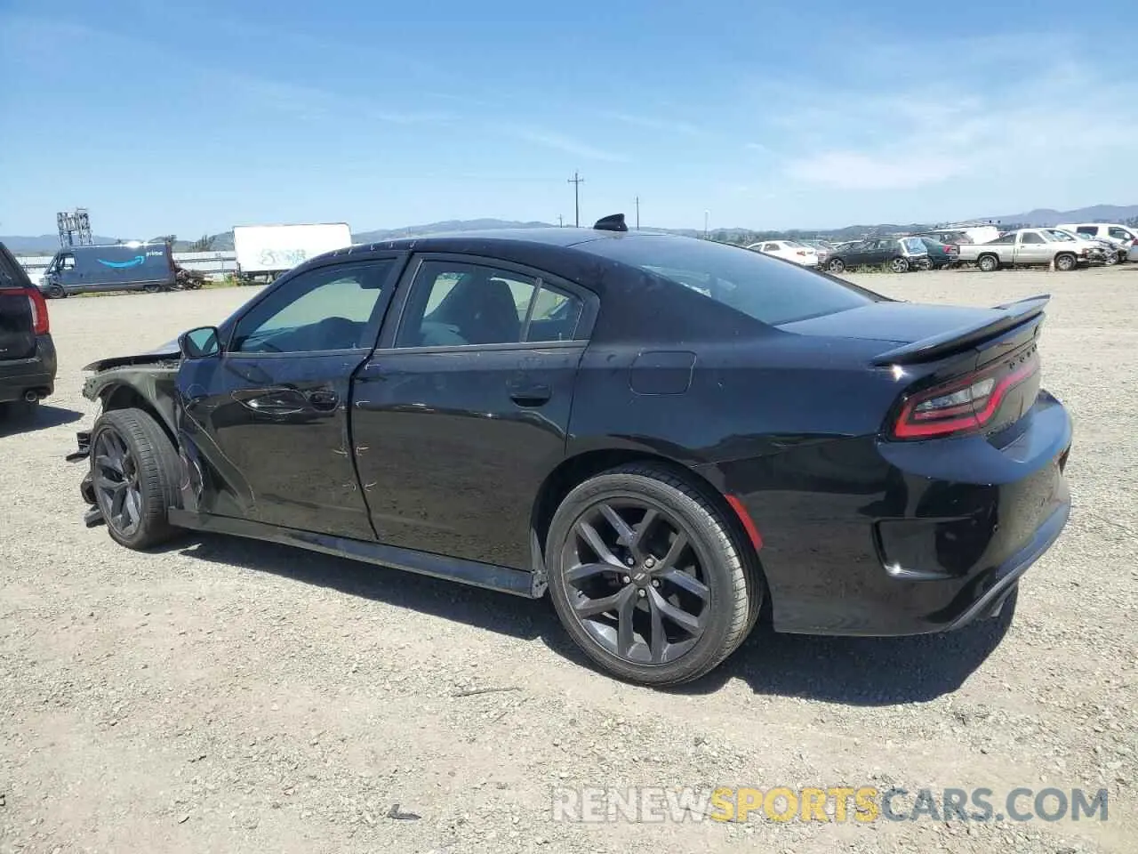 2 Photograph of a damaged car 2C3CDXCT1PH598464 DODGE CHARGER 2023