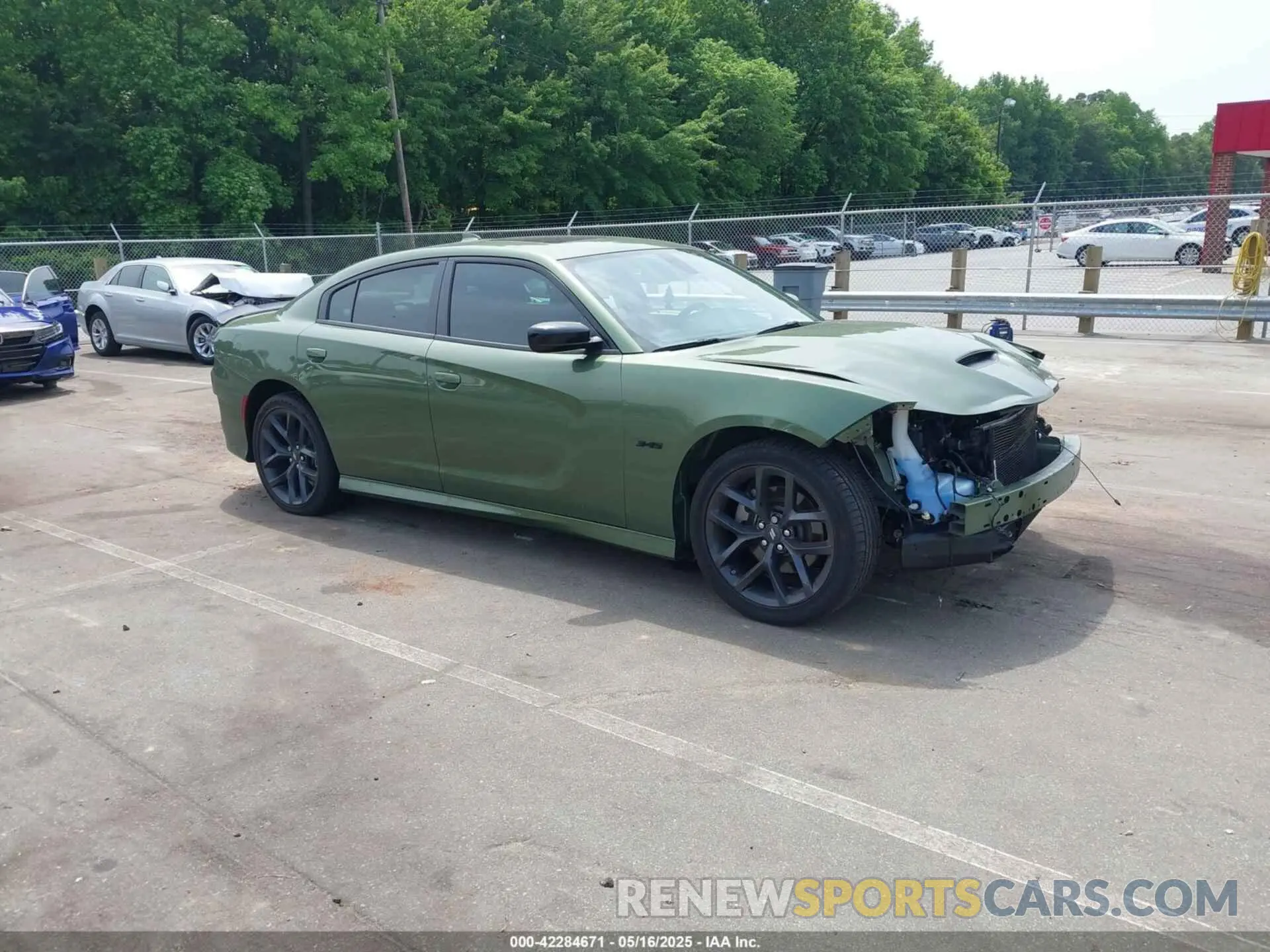 1 Photograph of a damaged car 2C3CDXCT1PH604246 DODGE CHARGER 2023