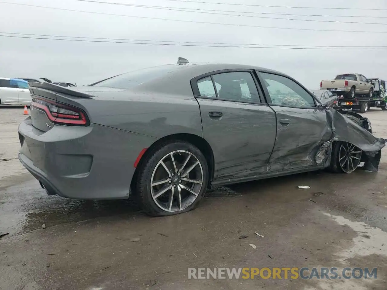 3 Photograph of a damaged car 2C3CDXCT1PH699049 DODGE CHARGER 2023