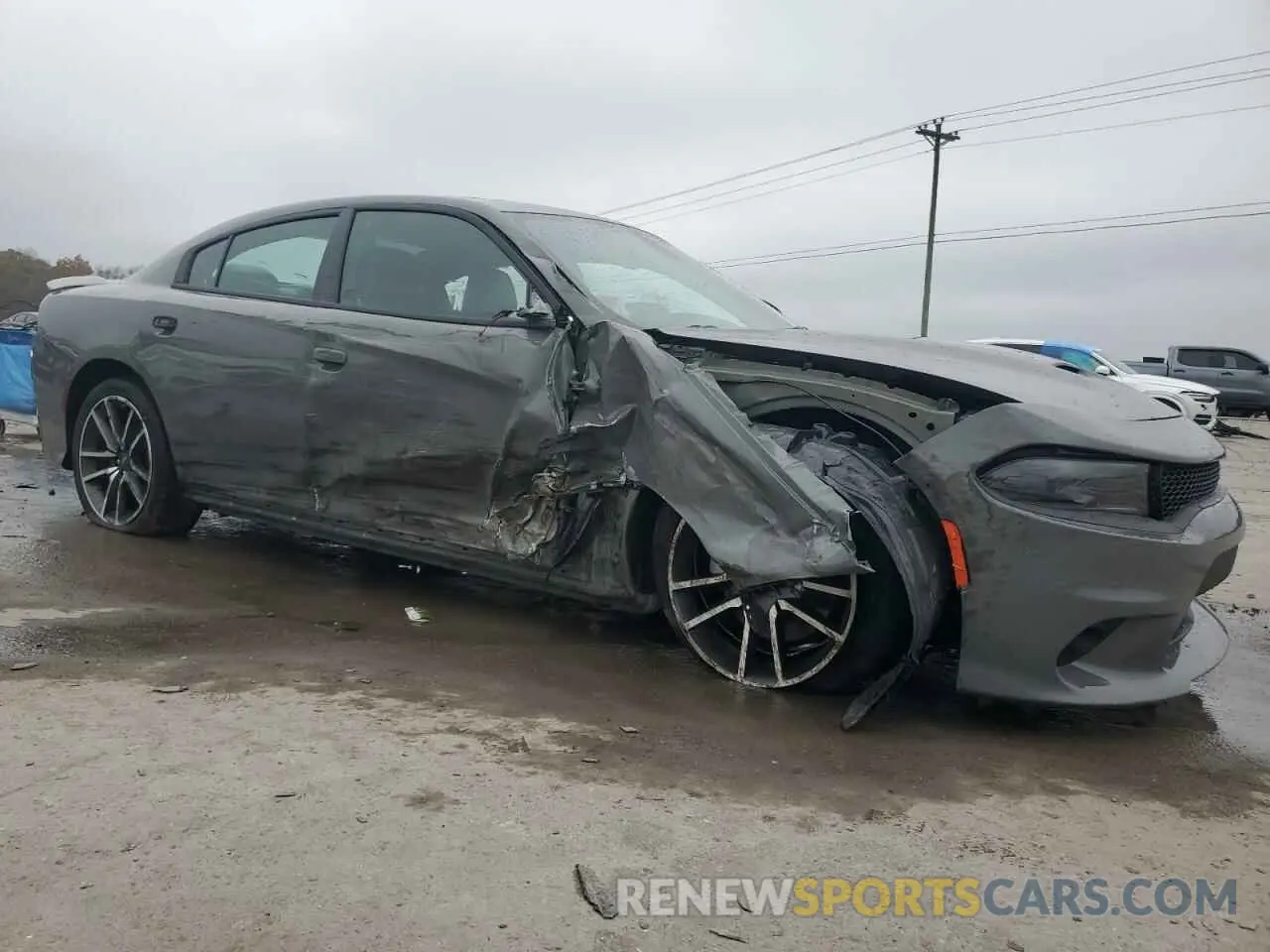 4 Photograph of a damaged car 2C3CDXCT1PH699049 DODGE CHARGER 2023
