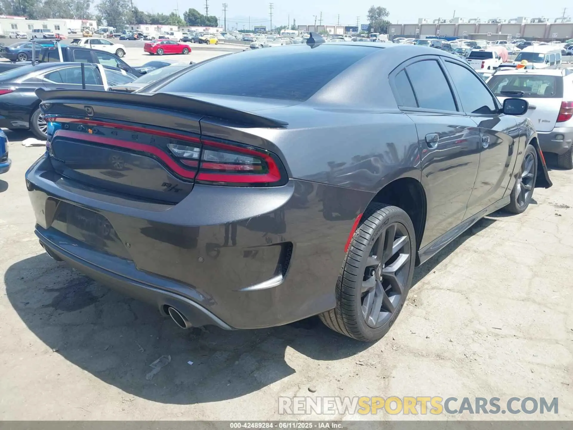 4 Photograph of a damaged car 2C3CDXCT2PH523157 DODGE CHARGER 2023