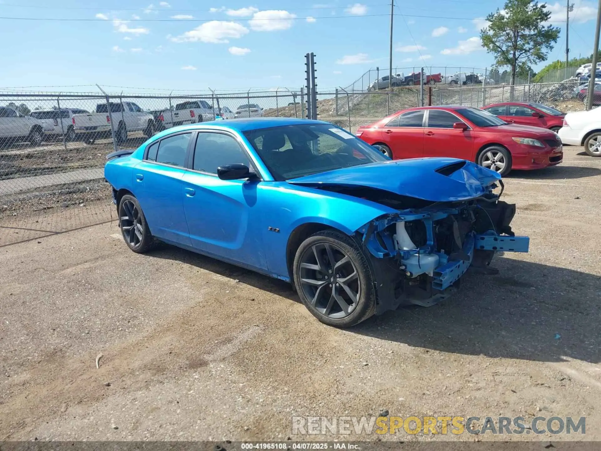 1 Photograph of a damaged car 2C3CDXCT2PH572102 DODGE CHARGER 2023