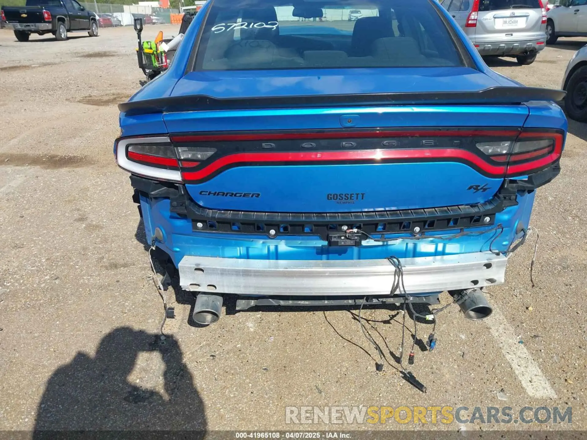 19 Photograph of a damaged car 2C3CDXCT2PH572102 DODGE CHARGER 2023