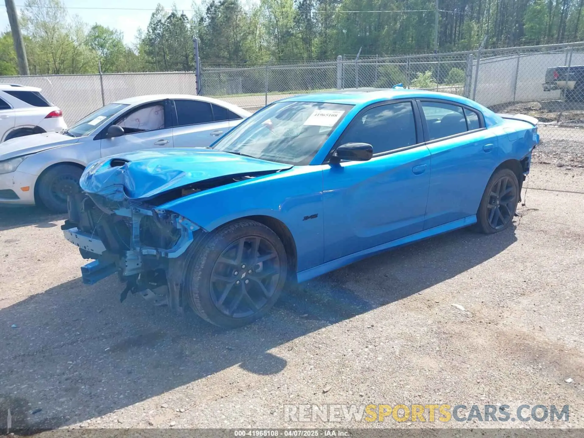 2 Photograph of a damaged car 2C3CDXCT2PH572102 DODGE CHARGER 2023