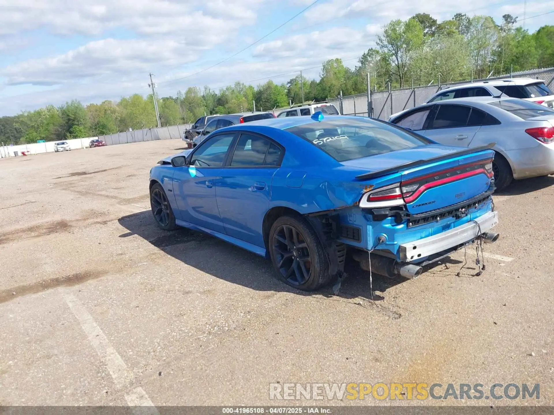 3 Photograph of a damaged car 2C3CDXCT2PH572102 DODGE CHARGER 2023