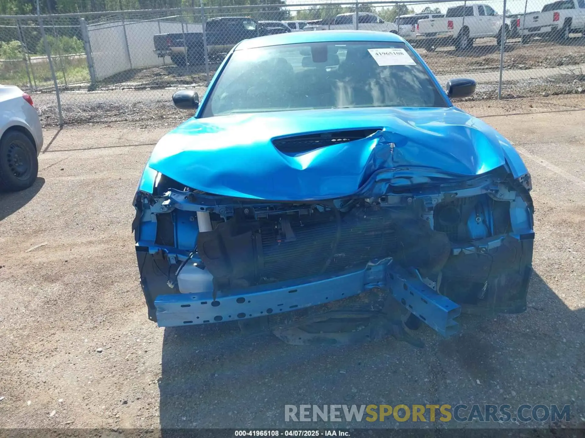 6 Photograph of a damaged car 2C3CDXCT2PH572102 DODGE CHARGER 2023