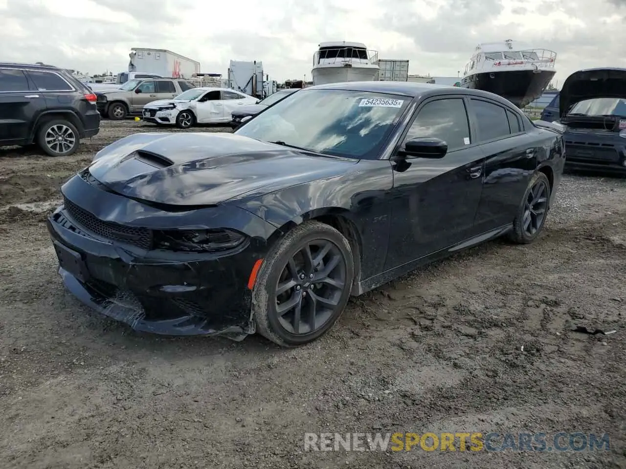 1 Photograph of a damaged car 2C3CDXCT2PH589207 DODGE CHARGER 2023