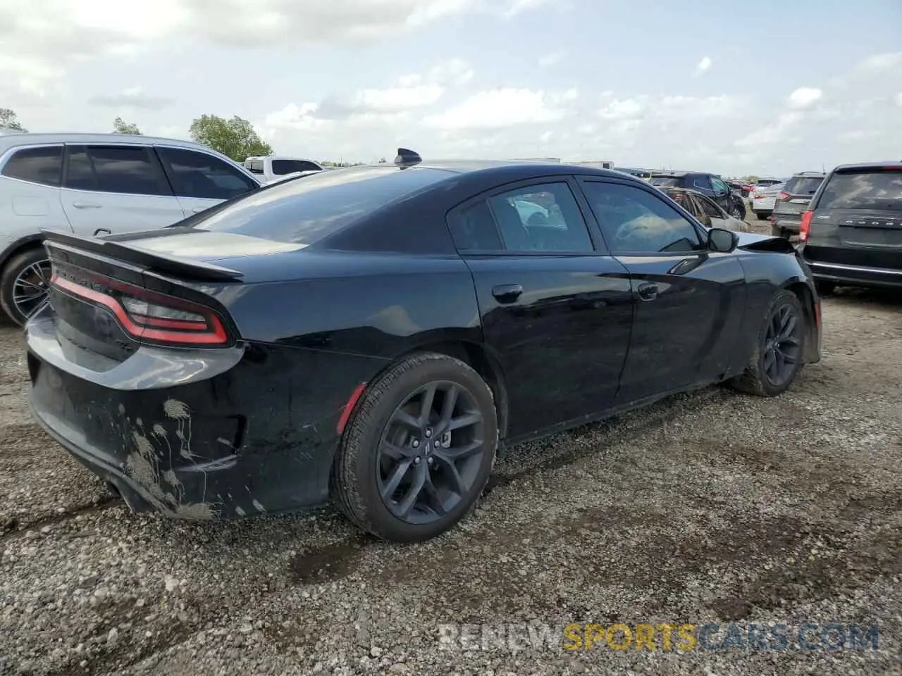 3 Photograph of a damaged car 2C3CDXCT2PH589207 DODGE CHARGER 2023