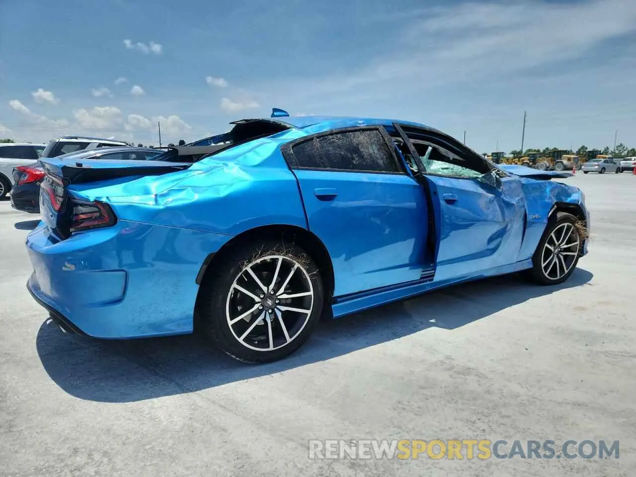 3 Photograph of a damaged car 2C3CDXCT2PH603607 DODGE CHARGER 2023