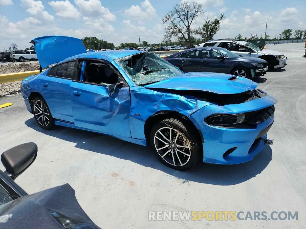 4 Photograph of a damaged car 2C3CDXCT2PH603607 DODGE CHARGER 2023