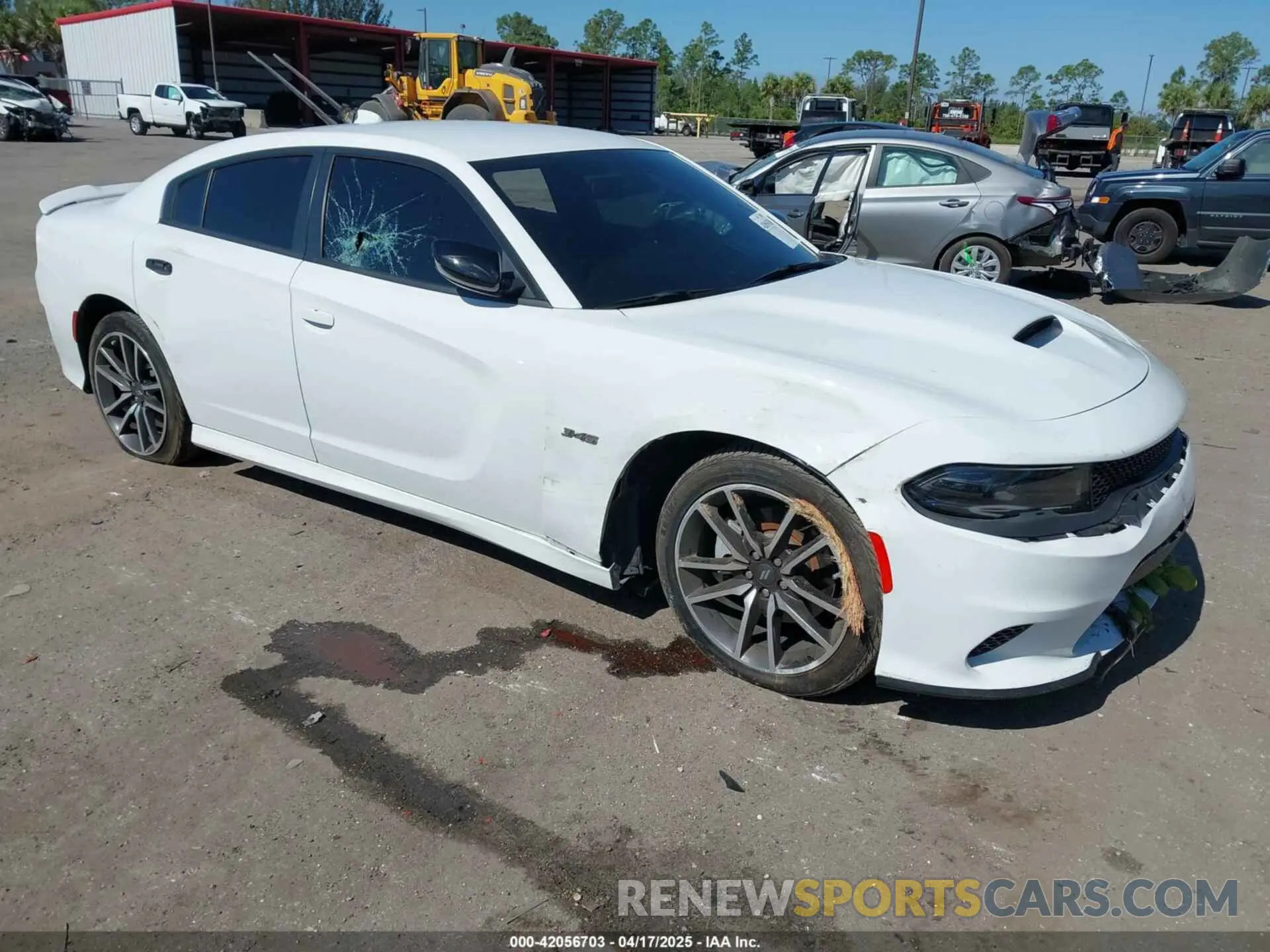 1 Photograph of a damaged car 2C3CDXCT3PH516850 DODGE CHARGER 2023