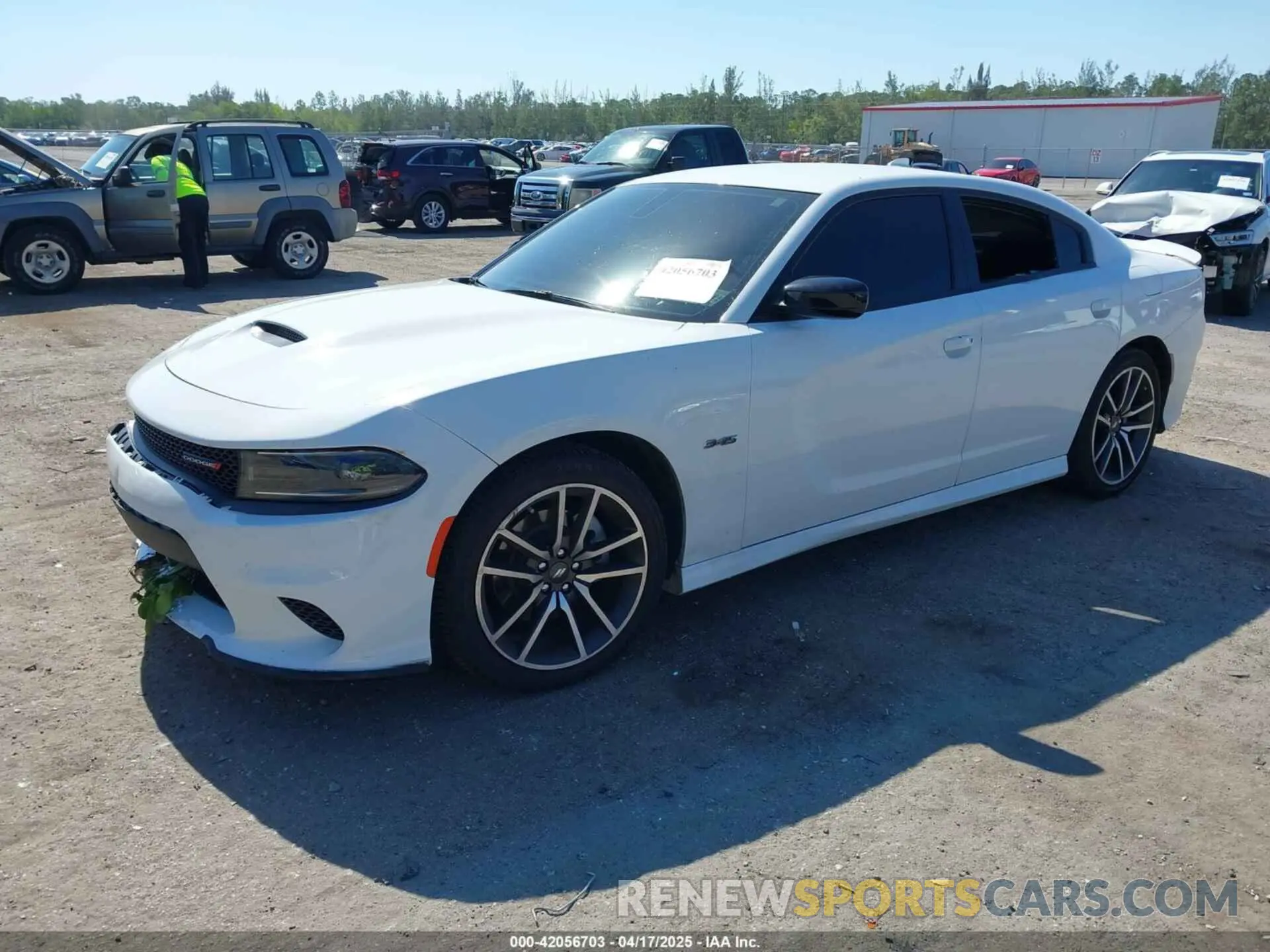 2 Photograph of a damaged car 2C3CDXCT3PH516850 DODGE CHARGER 2023